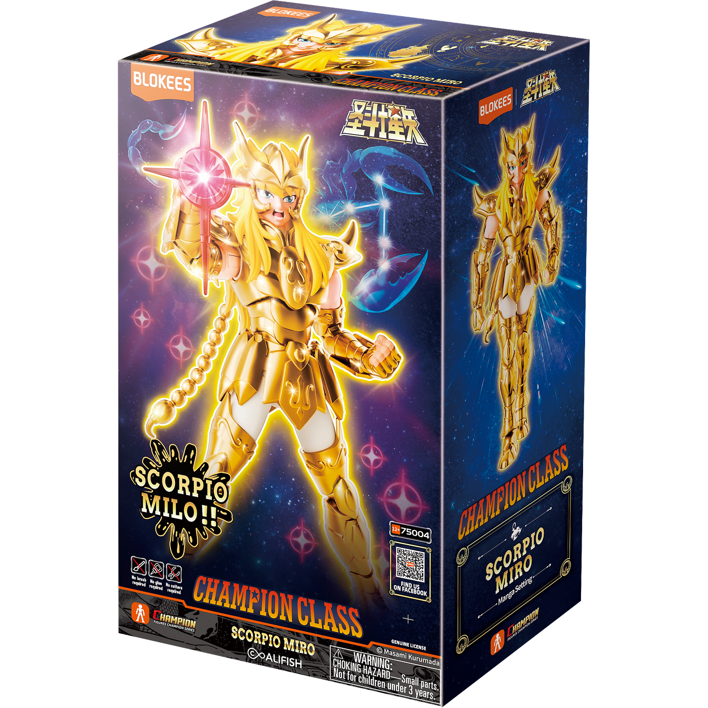 Blokees Caballeros del Zodiaco Scorpio Milo | Little Toys – LITTLETOYS