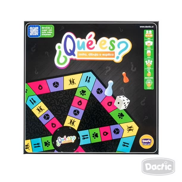 Dactic ¿Qué Es? Juego de Mesa de Dibujo, Mímica y Palabras – vista 2