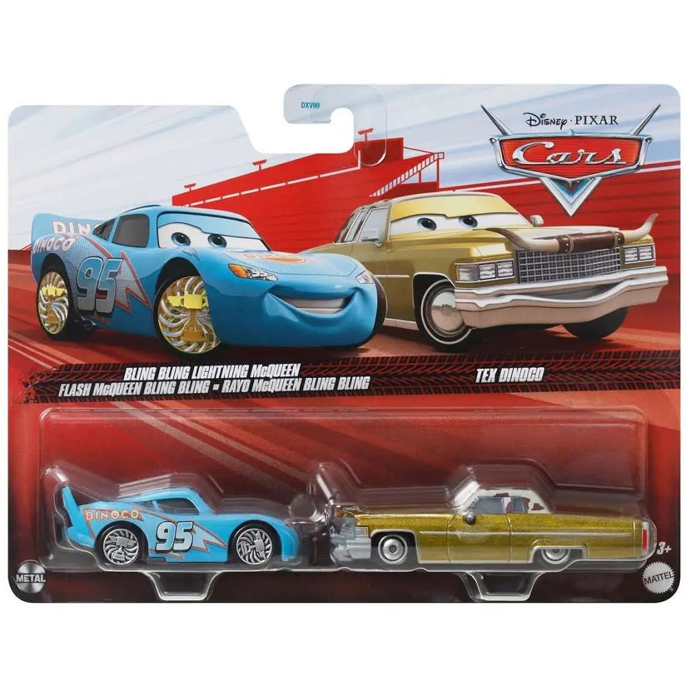 Disney Pixar Cars Pack de 2 Autos de Metal Escala 1:55 Surtido – vista 2