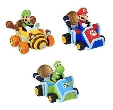 Super Mario Kart Coin Racers Kart de Juguete Surtido – vista 1