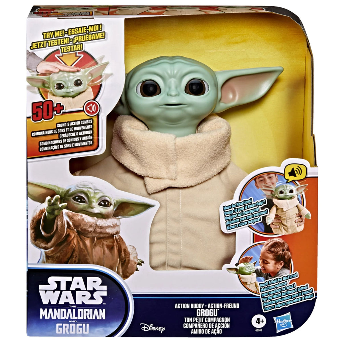 Star Wars The Mandalorian & Grogu Peluche Animatrónico Interactivo 25 cm – vista 1