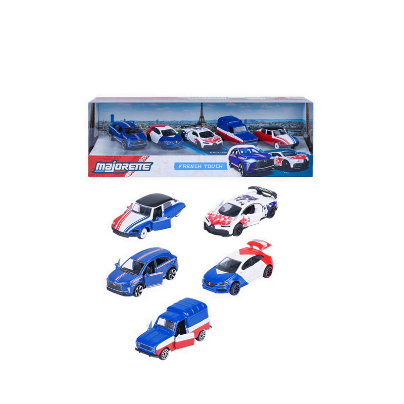 Majorette French Touch Gift Pack 5 Autos Escala 1:64 – vista 1