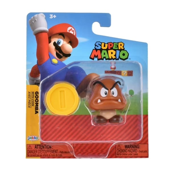 Super Mario Figura Articulada de 6 cm con Accesorio Surtido – vista 2