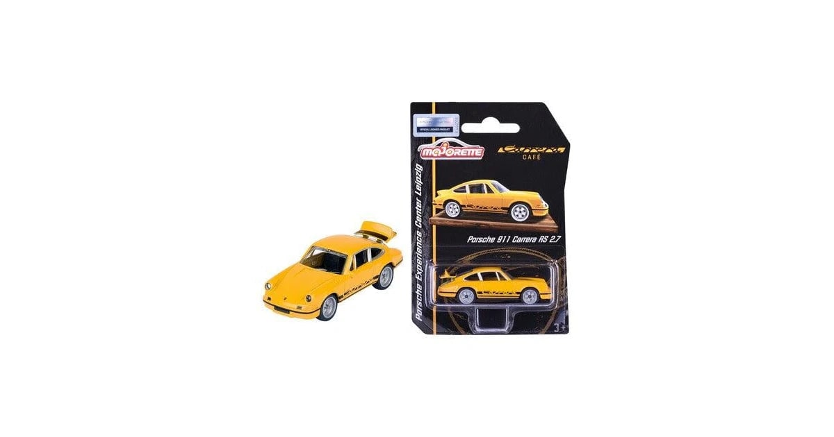 Majorette Porsche 911 Carrera RS 2.7 Premium en su empaque