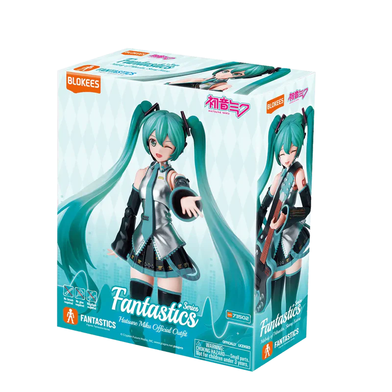 Blokees Hatsune Miku Fantastic Edition Figura Armable con Accesorios Musicales – vista 1