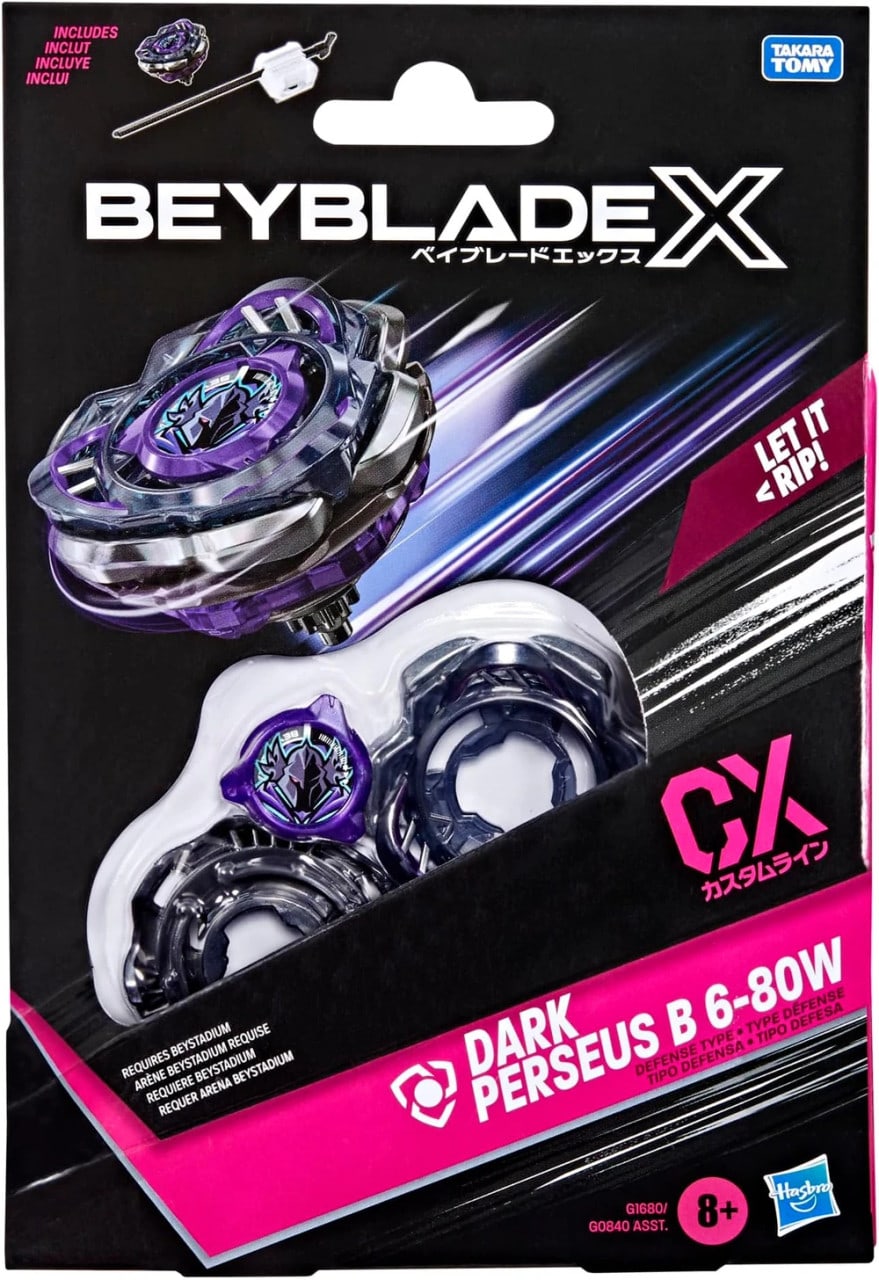 Beyblade X Dark Perseus B 6-80W Top de Batalla – vista 1