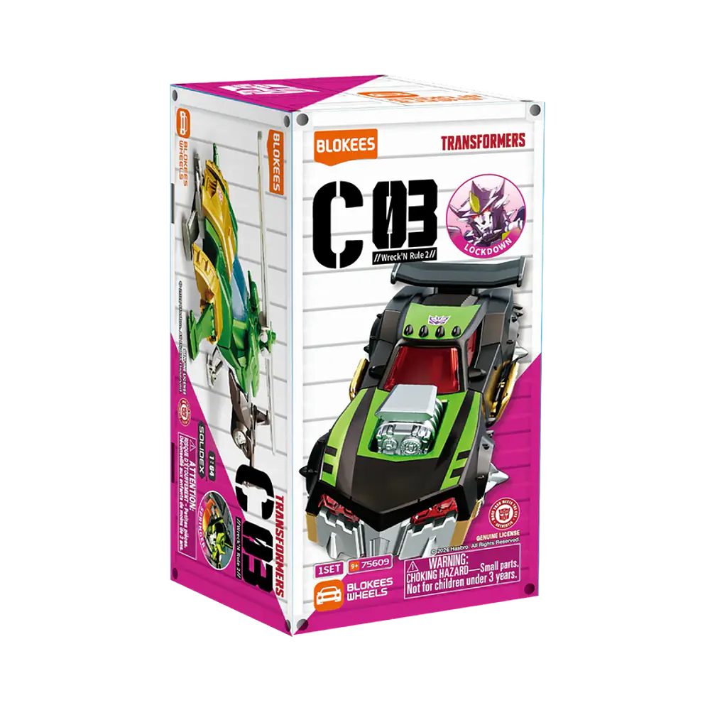 Caja Blokees Transformers C03 Wreck'N Rule 2