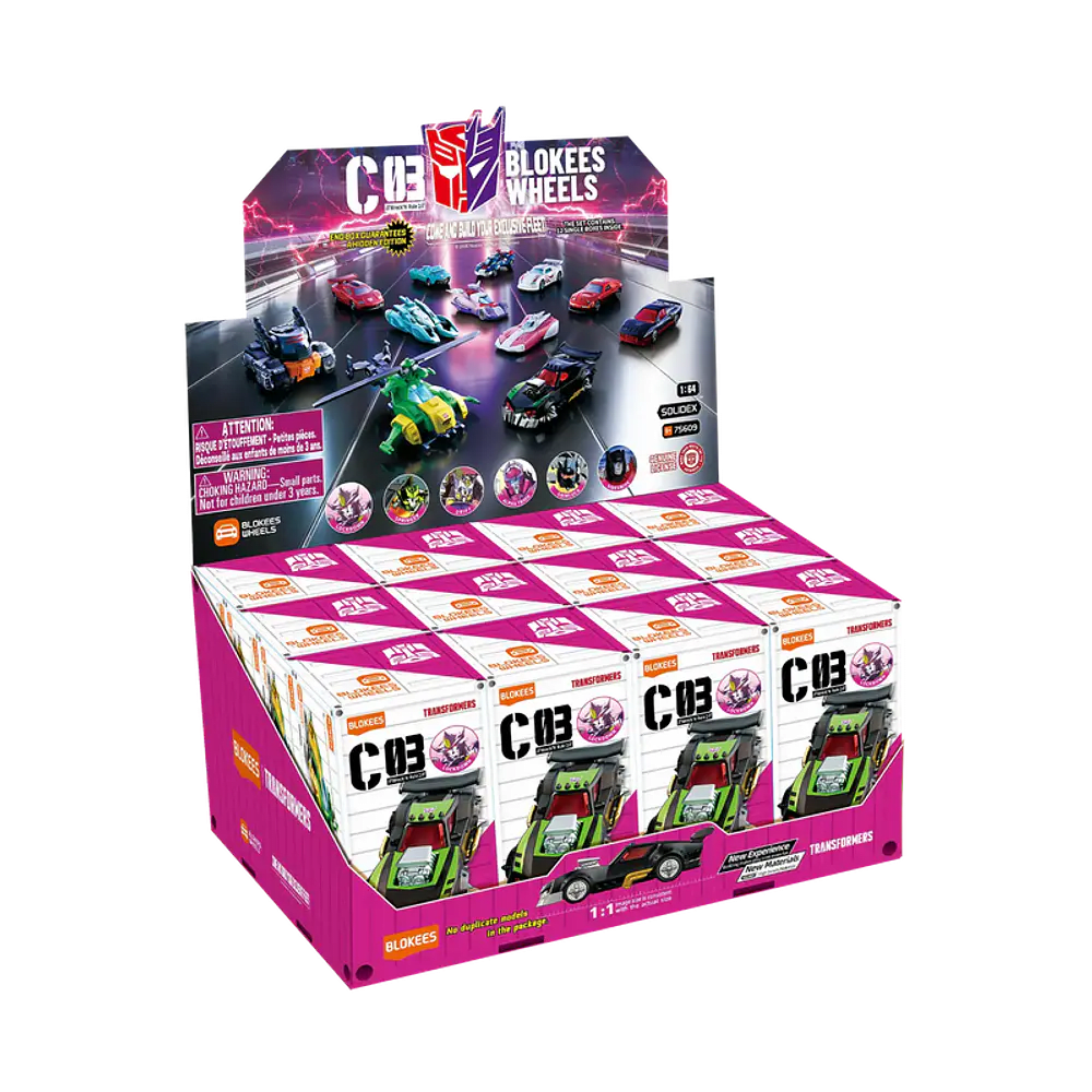 Figuras armadas Blokees Transformers C03