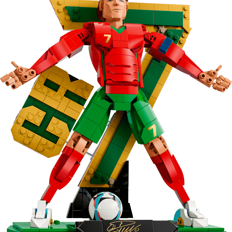 LEGO Editions Cristiano Ronaldo Leyenda del Fútbol 43016 Figura para Armar – vista 2