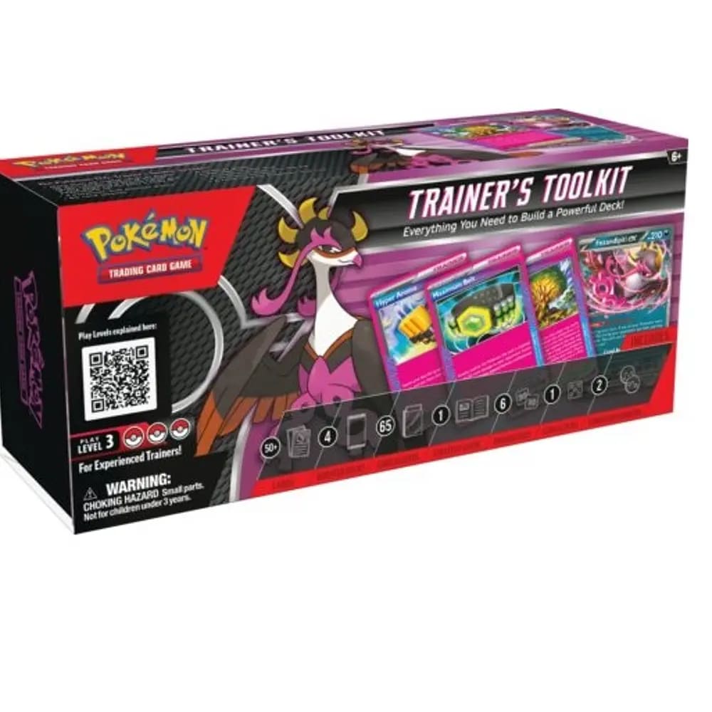 Pokémon TCG Trainer's Toolkit 2025 Caja de Cartas en Inglés – vista 2