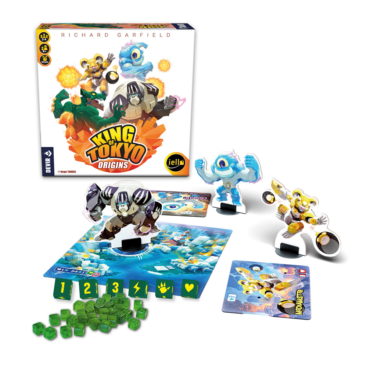 King of Tokyo Origins Juego de Mesa de Dados en Español – vista 2