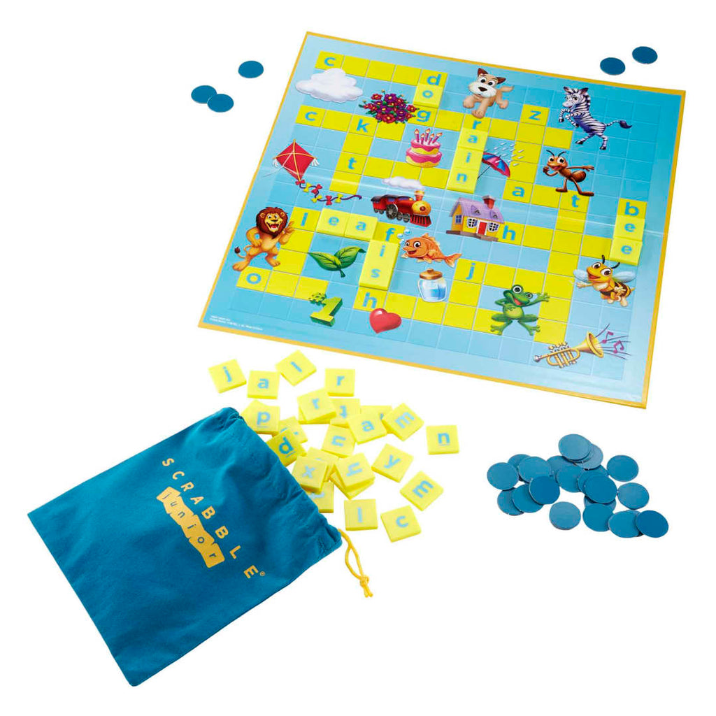 Scrabble Junior Juego de Mesa de Palabras para Niños – vista 2