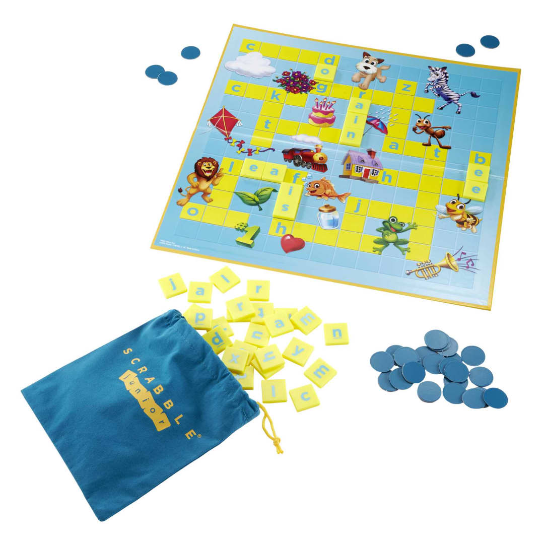 Scrabble Junior Juego de Mesa de Palabras para Niños – vista 2
