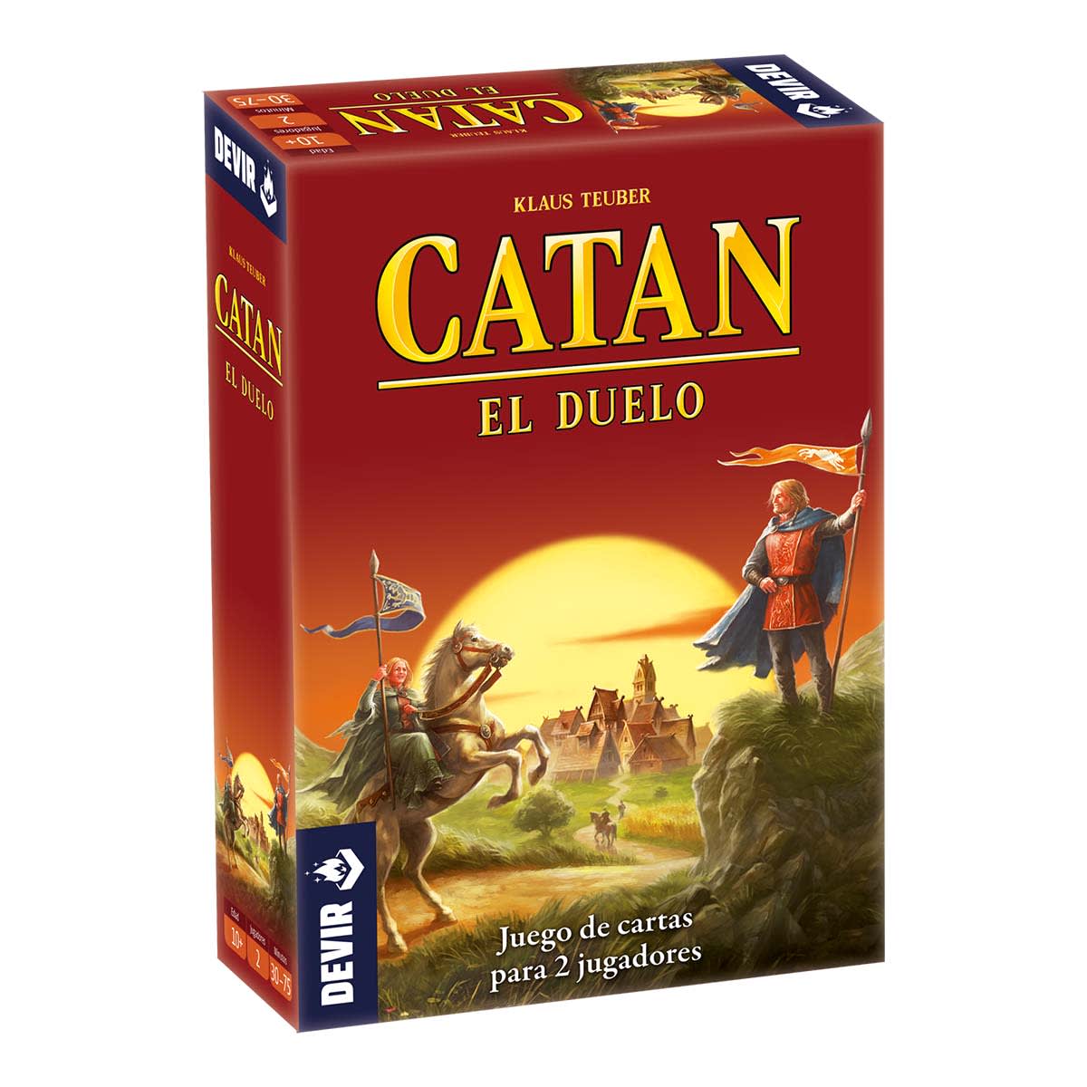 Catan El Duelo Juego de Cartas para 2 Jugadores en Español – vista 1