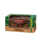Ceratosaurus de Terra by Battat en su caja con ventana