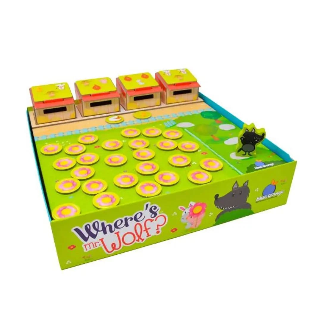 Juego de Mesa Mr. Wolf Cooperativo de Memoria – vista 1