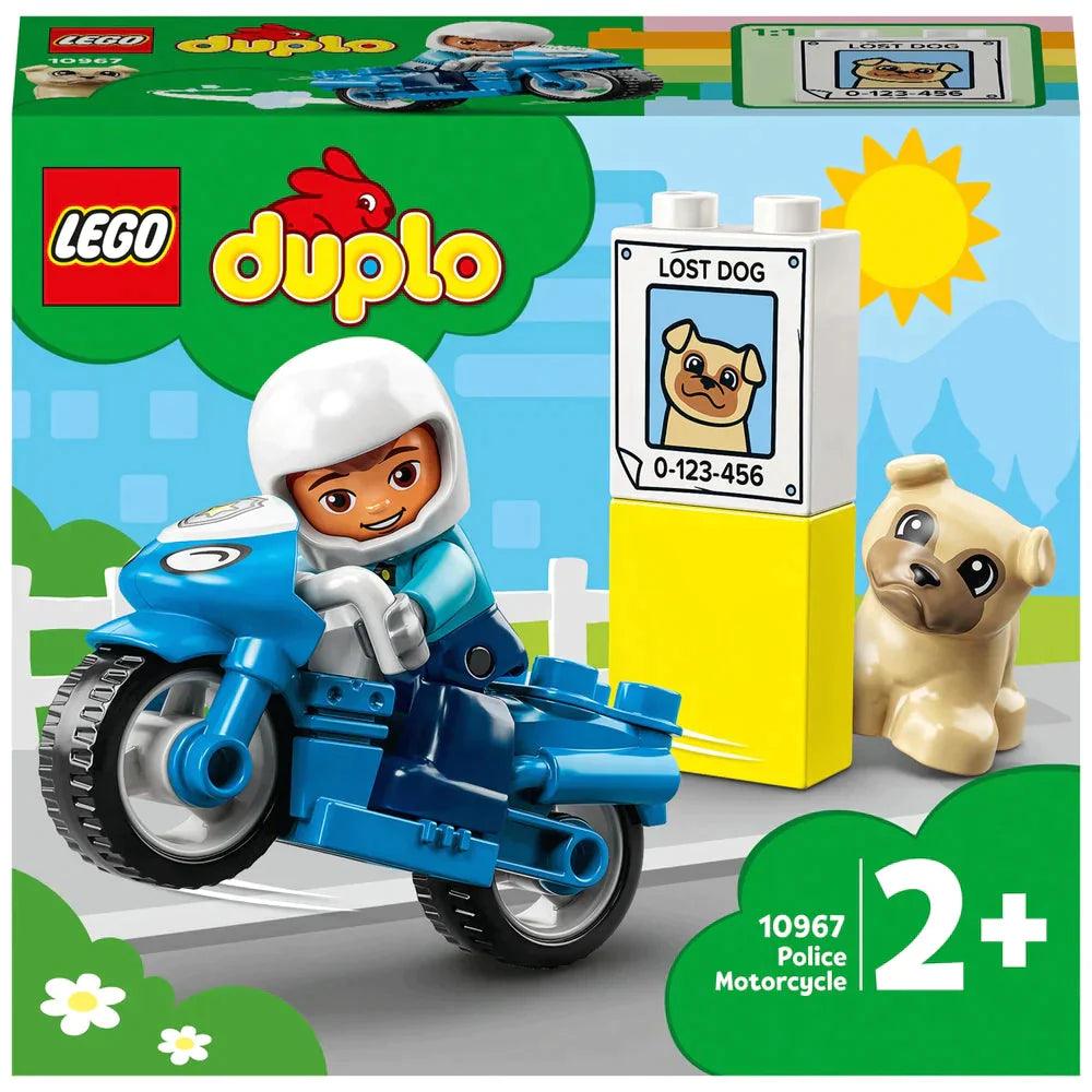 Caja del set LEGO Duplo 10967 Moto de policía