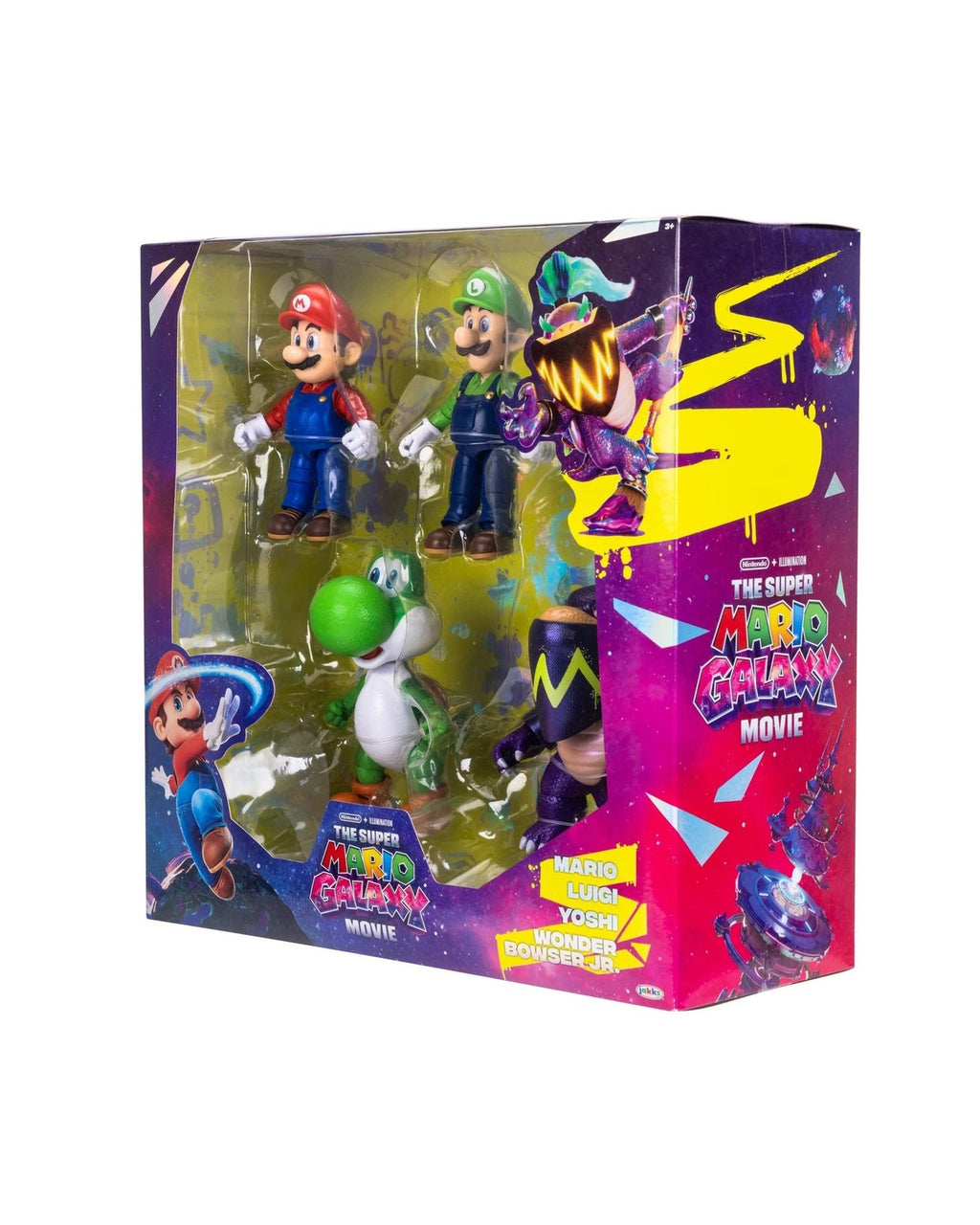 Super Mario Galaxy Pack 4 Figuras 13 cm | Little Toys – LITTLETOYS