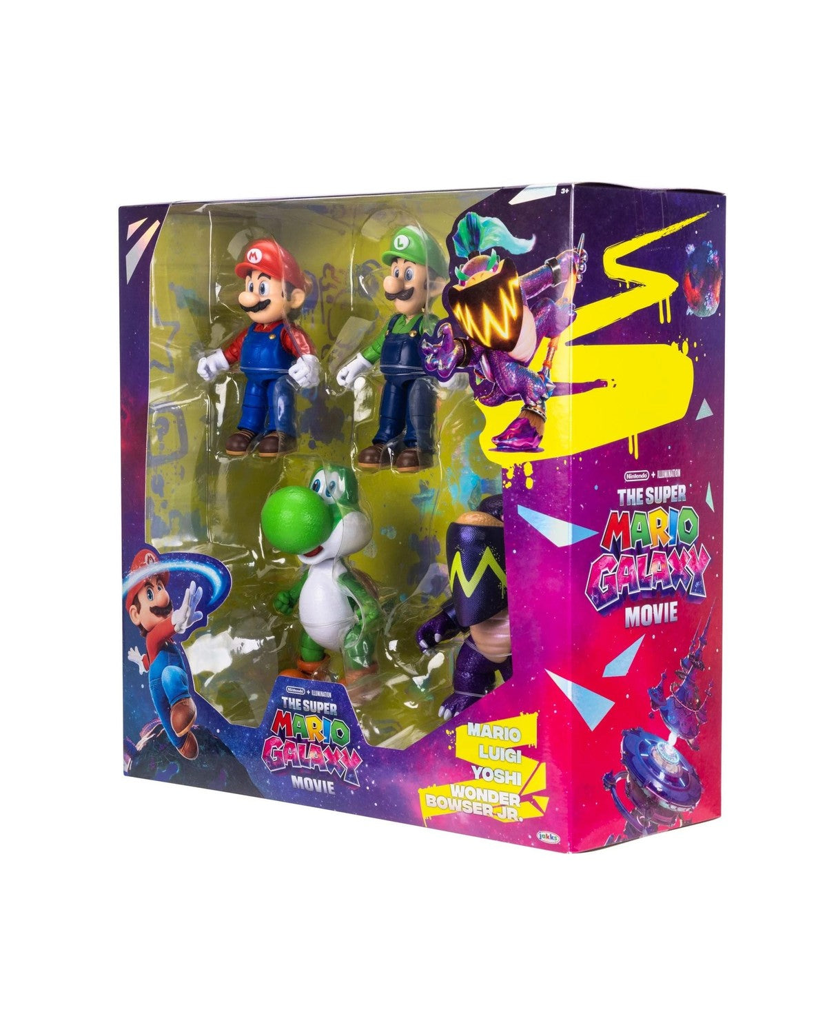 Super Mario Galaxy Pack 4 Figuras 13 cm – vista 1
