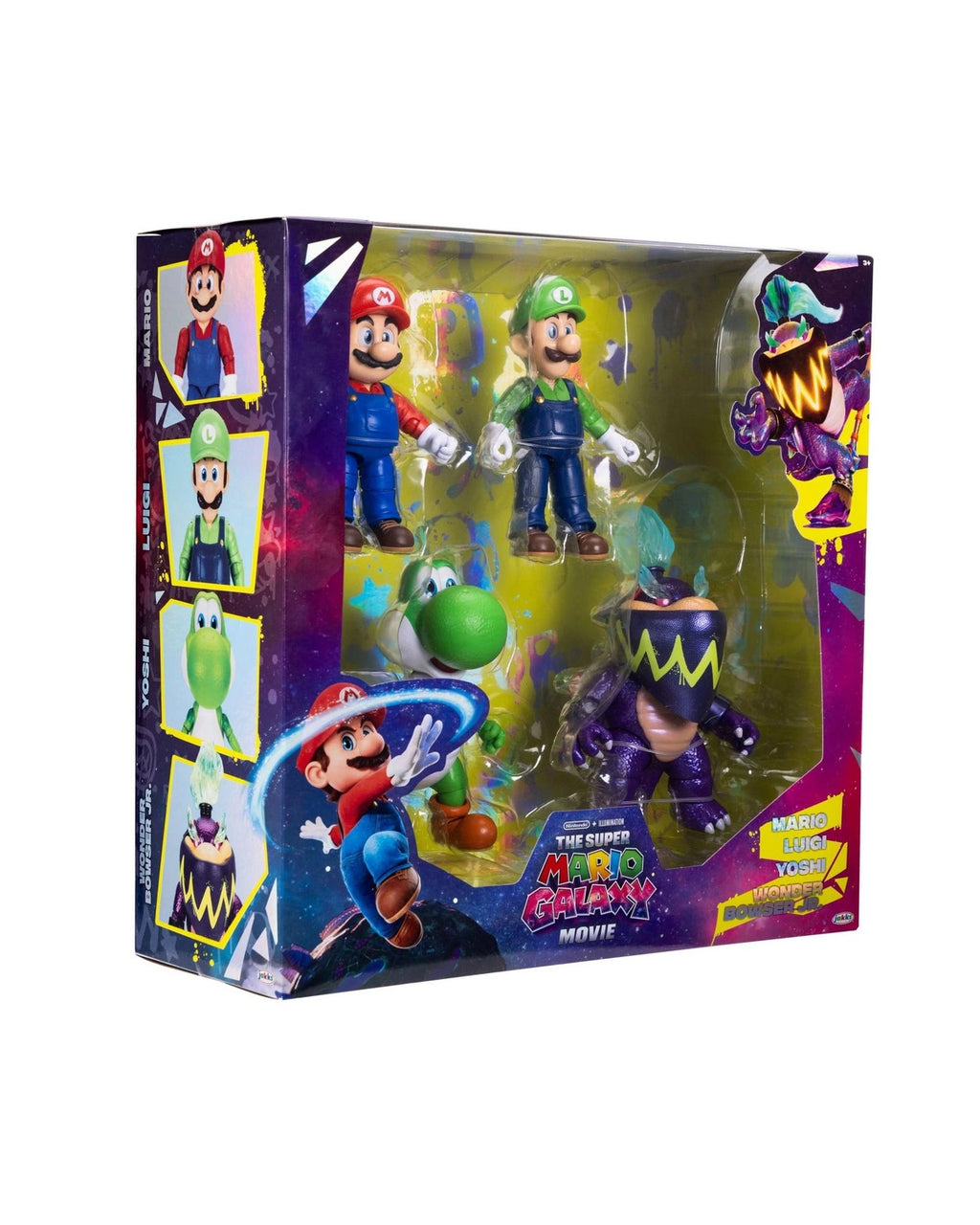 Super Mario Galaxy Pack 4 Figuras 13 cm | Little Toys – LITTLETOYS