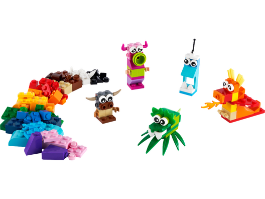 LEGO Classic Monstruos Creativos 11017 Set de Construcción – vista 1