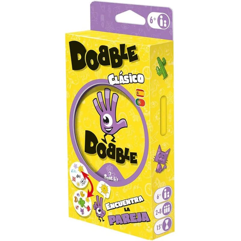 Dobble Clásico Juego de Cartas Empaque Skinship – vista 2