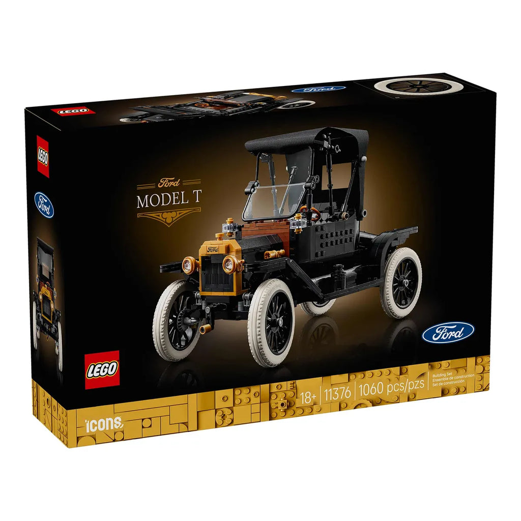 Caja del set LEGO Icons Ford Model T 11376 de 1060 piezas