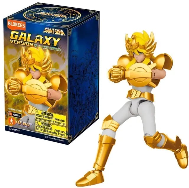 Blokees Saint Seiya Cisne Hyoga Golden Bronze Cloth Edición Especial – vista 1