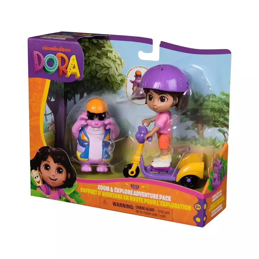 Dora la Exploradora Pack 2 Figuras Set Aventuras con Accesorios Surtido – vista 2