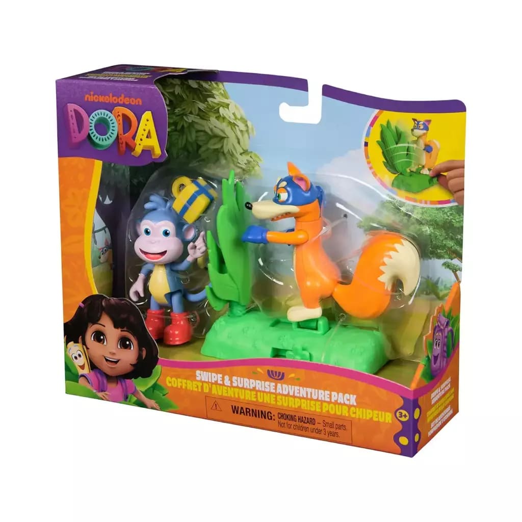 Dora la Exploradora Pack 2 Figuras Set Aventuras con Accesorios Surtido – vista 1