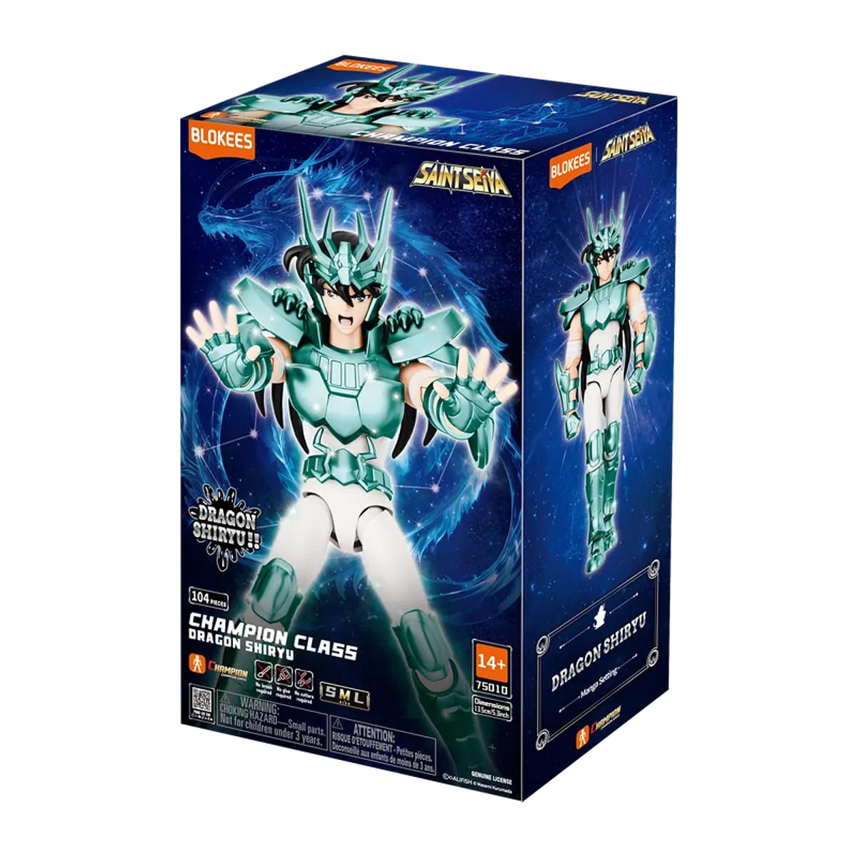 Blokees Saint Seiya Champion Class Shiryu de Dragón Manga Setting – vista 2