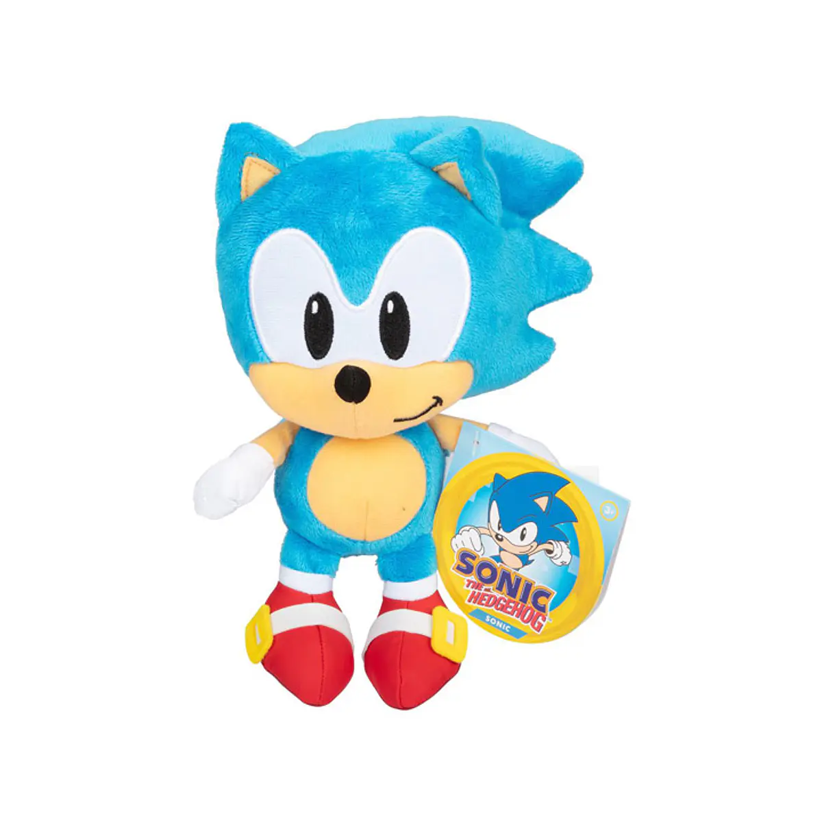 Peluche Sonic the Hedgehog de 23 cm de Jakks con etiqueta original