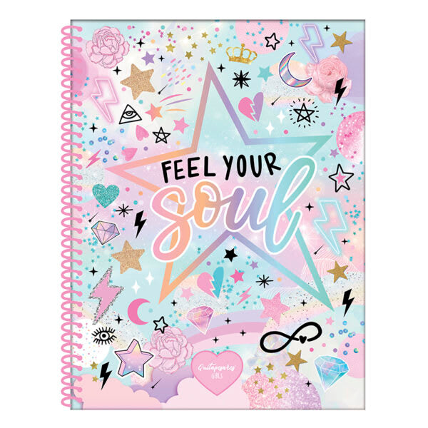 Cuaderno A4 Quitapesares 80 Hojas Rayadas Surtido – vista 1
