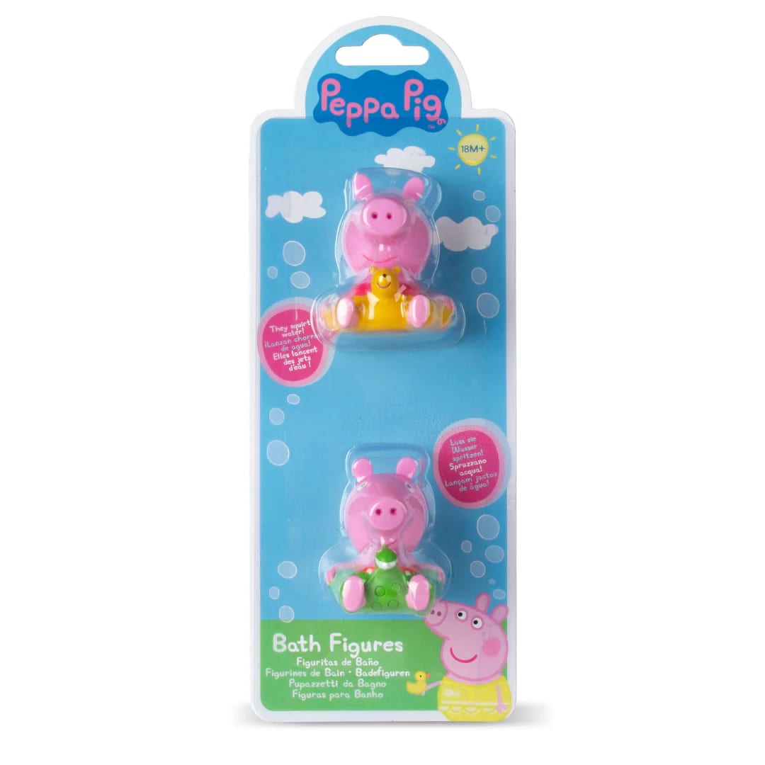 Peppa Pig Figuras para el Baño Blíster 2 Unidades Surtido – vista 2