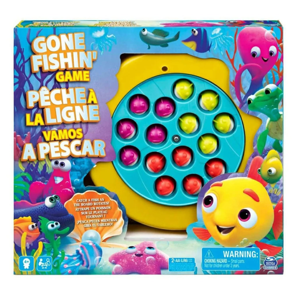 Juego Vamos a Pescar Deluxe Juego de Mesa Infantil – vista 1
