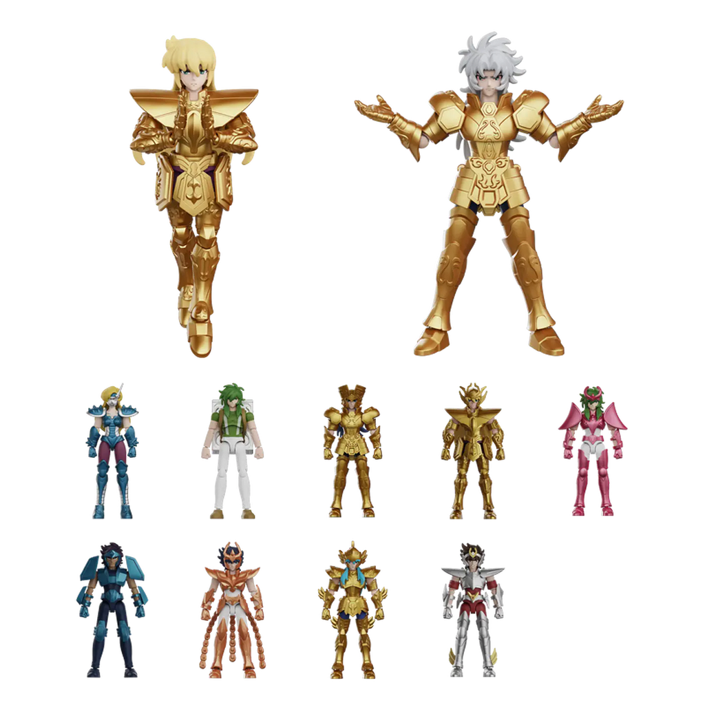 Saint Seiya Galaxy Version 04 Gold Zodiac Figura Sorpresa – Blokees
