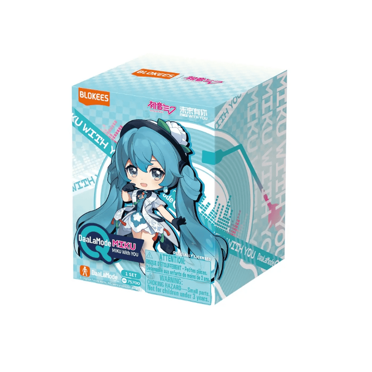 Blokees Hatsune Miku Fantastics Q Series 01 Miku With You Figura Surtida – vista 2