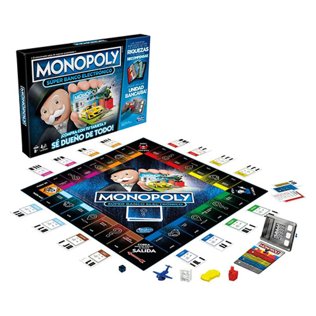 Monopoly Súper Banco Electrónico Juego de Mesa – vista 2