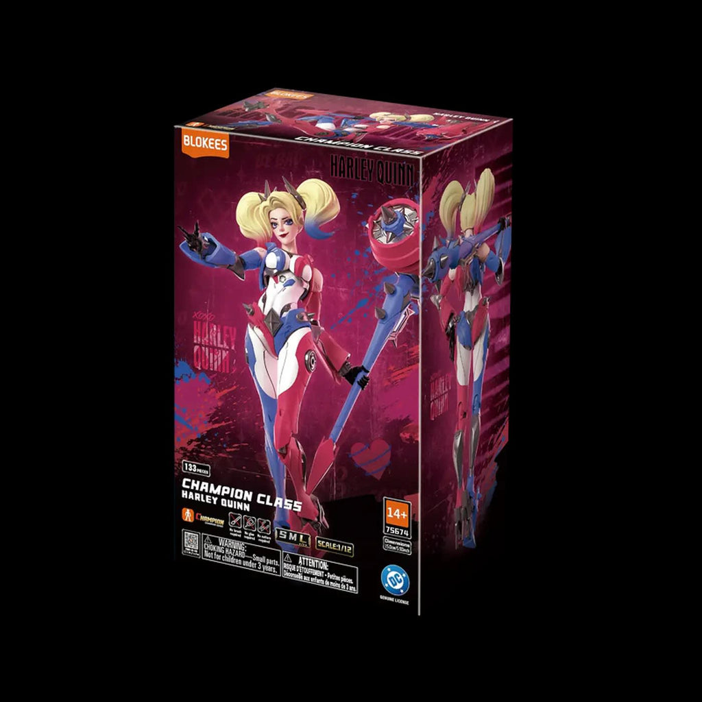 Blokees DC Champion Class 04 Harley Quinn Figura Armable de 133 Piezas – vista 1