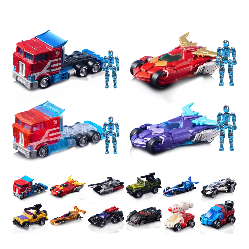 Caja Blokees Wheels Transformers C01 Prime