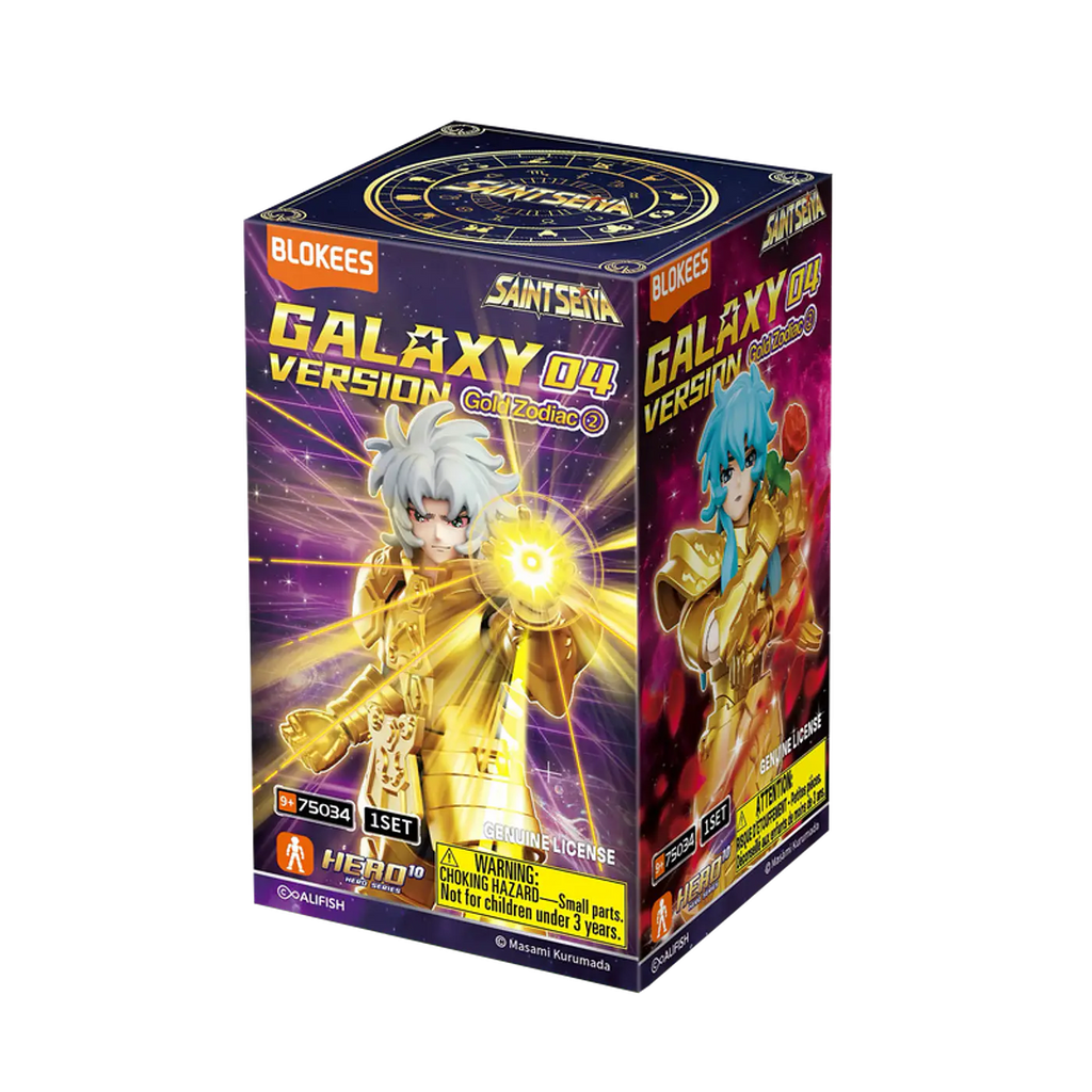 Saint Seiya Galaxy Version 04 Gold Zodiac Figura Sorpresa – Blokees