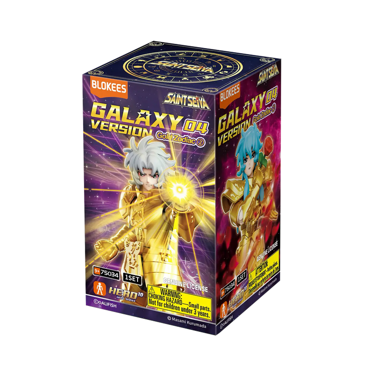 Saint Seiya Galaxy Version 04 Gold Zodiac Figura Sorpresa – Blokees