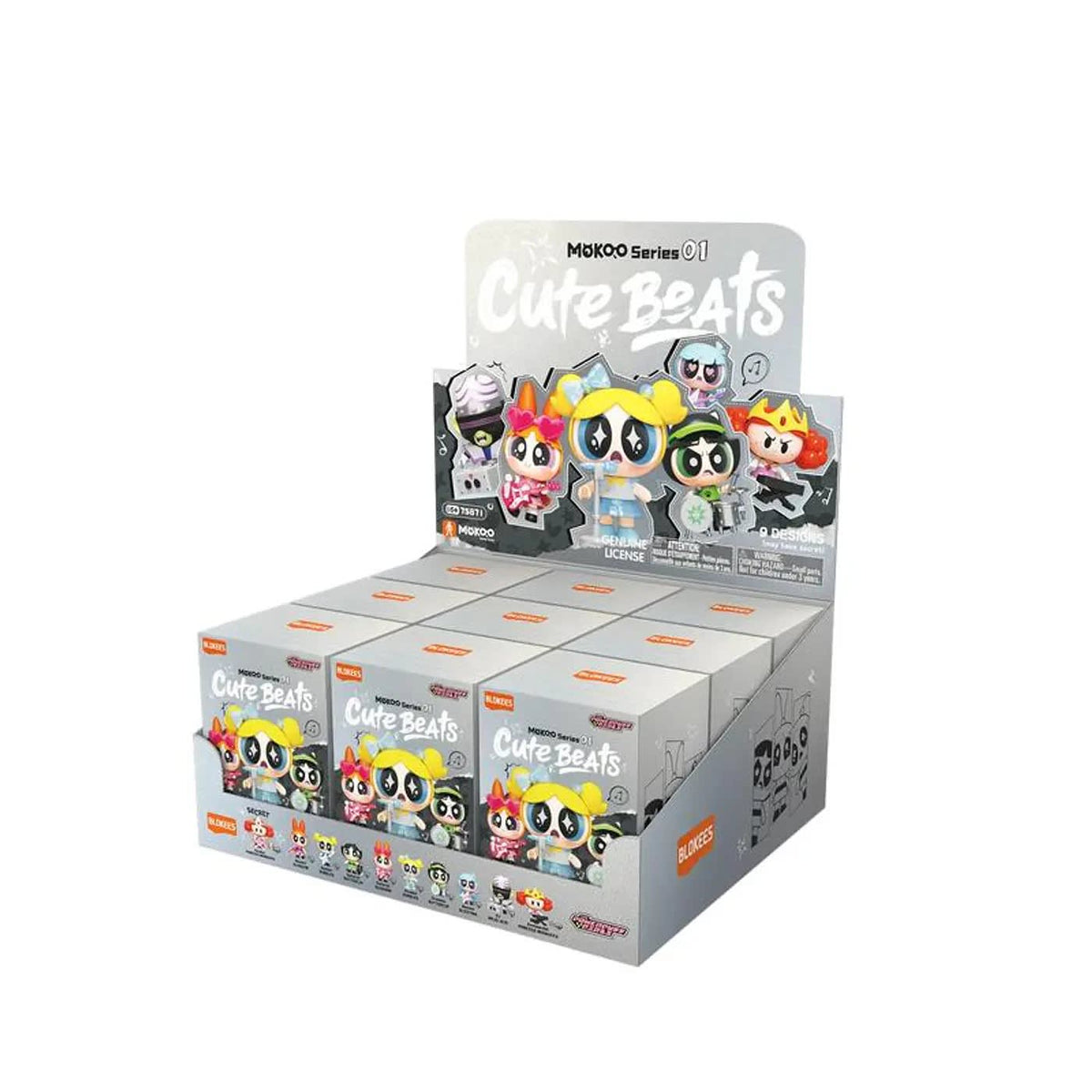 Blokees Las Chicas Superpoderosas Mokoo 01 Cute Beats Figura Armable – vista 2