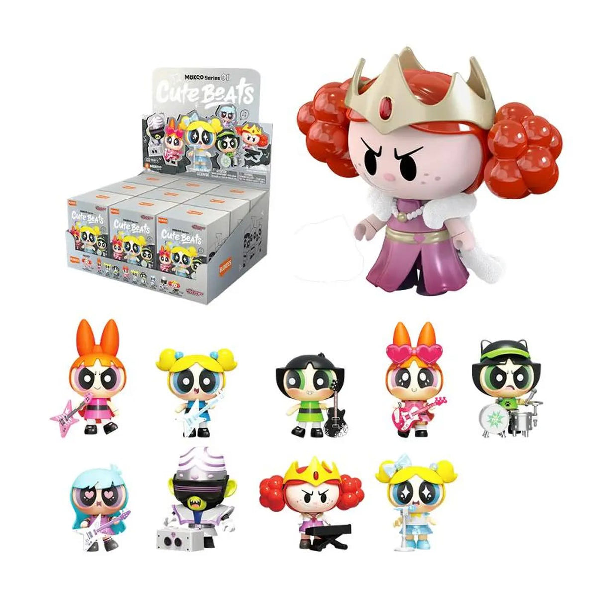 Blokees Las Chicas Superpoderosas Mokoo 01 Cute Beats Figura Armable – vista 1