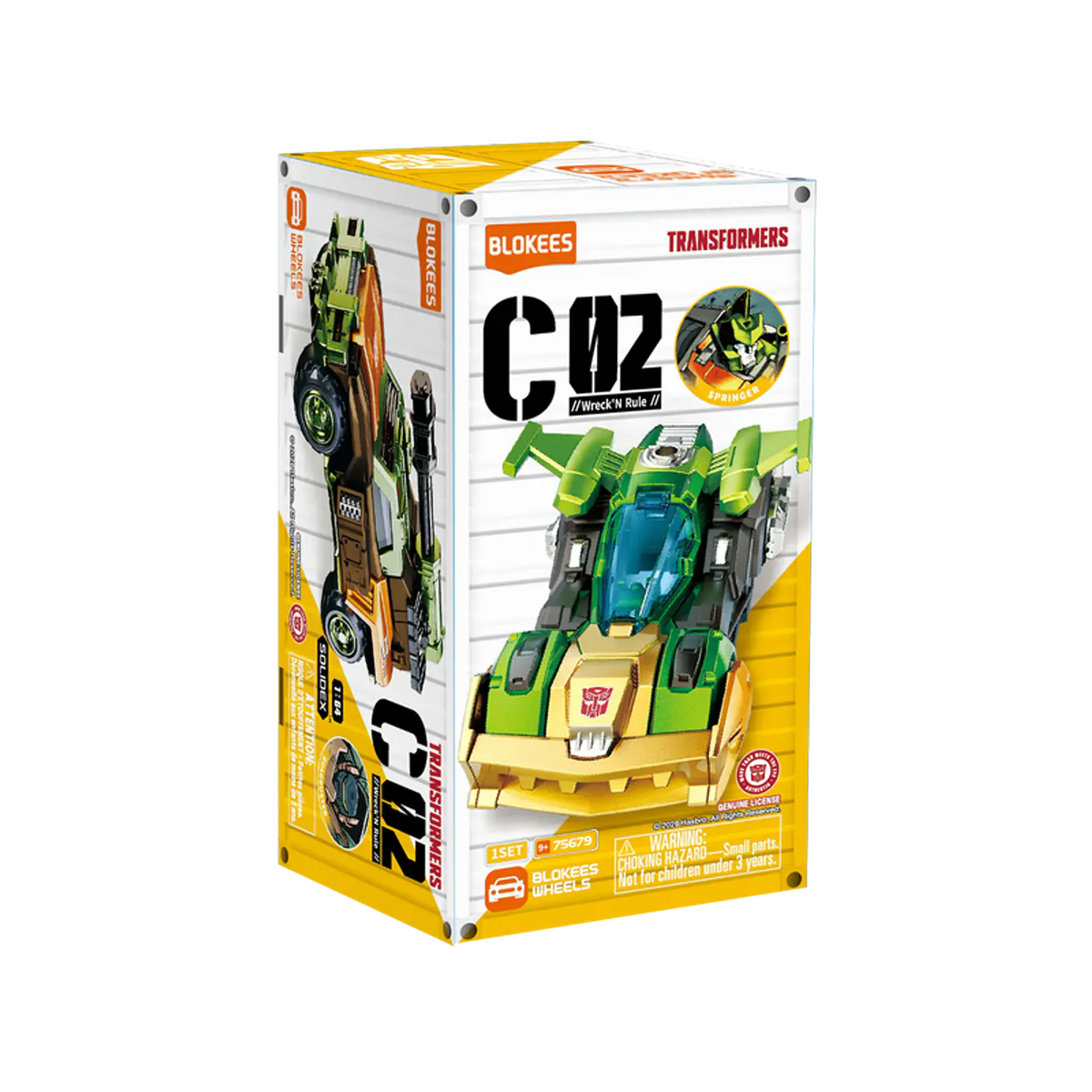 Figuras armadas Blokees Transformers C02