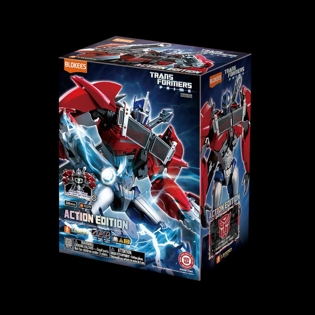Blokees Transformers Action Edition 06 Optimus Prime Kit de 328 Piezas con Luz – vista 3