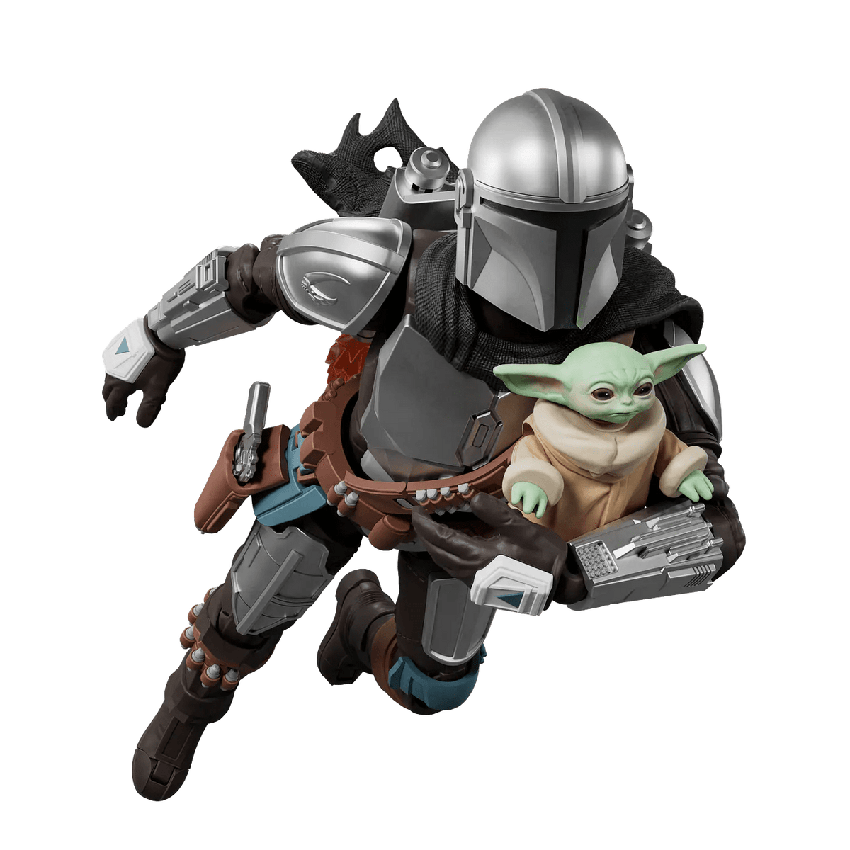 Blokees Star Wars Champion Class CC05 Din Djarin y Grogu Figura Armable – vista 2