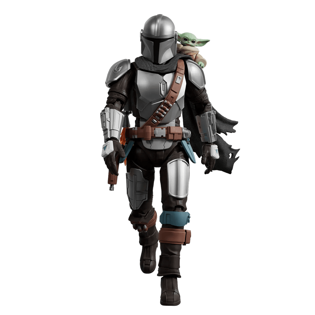 Blokees Star Wars Champion Class CC05 Din Djarin y Grogu Figura Armable – vista 3