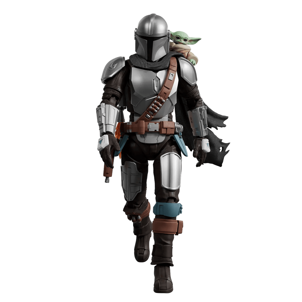 Blokees Star Wars Champion Class CC05 Din Djarin y Grogu Figura Armable – vista 3