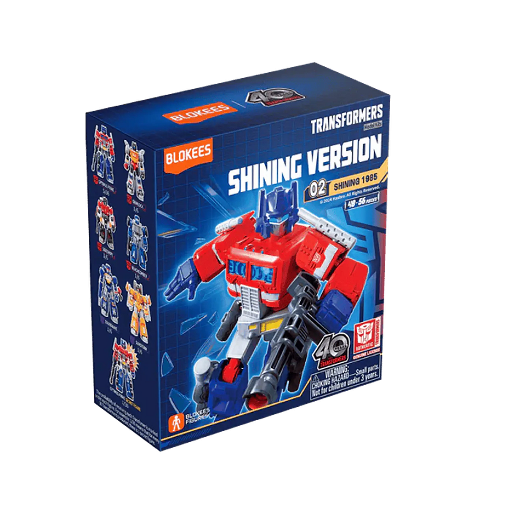 Blokees Transformers Shining Version 02 1985 Figura Armable Iluminada – vista 2